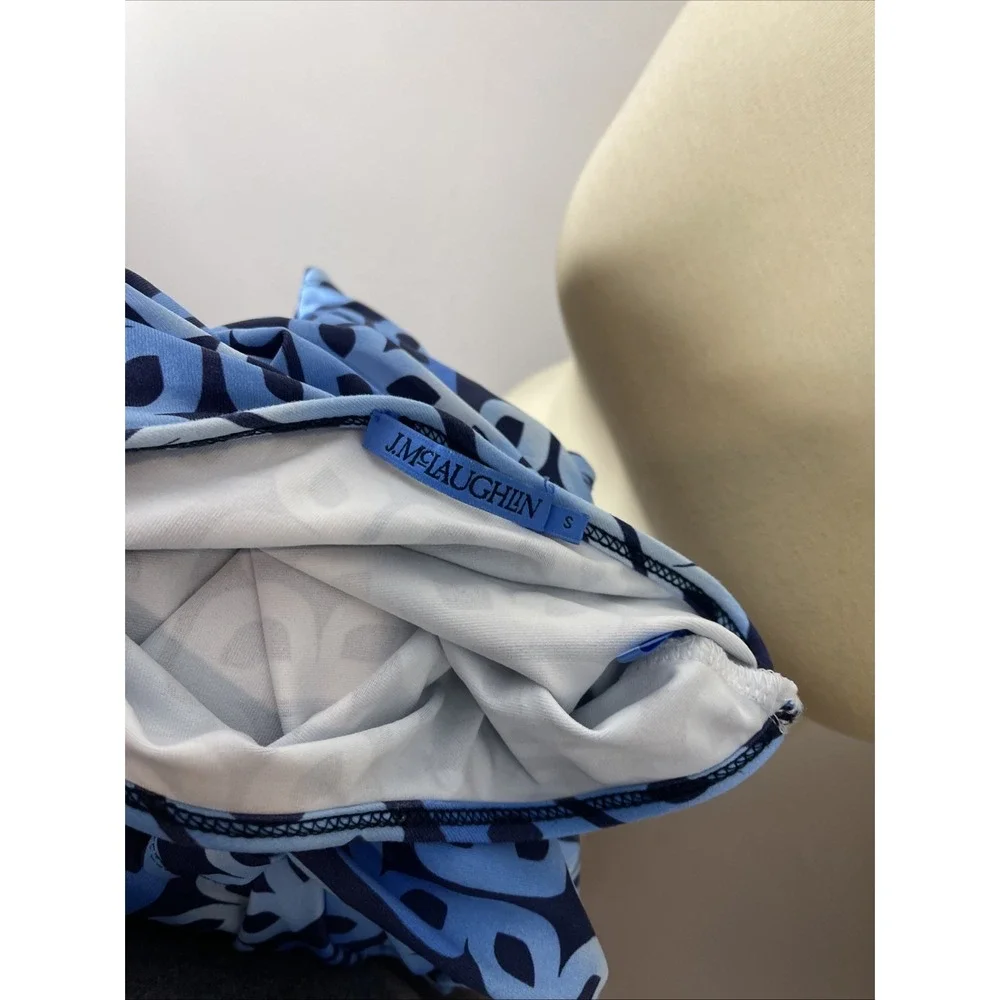 J. McLaughlin Elora Dress Catalina‎ Cloth in Mini Block Chain Small S - Picture 8 of 9